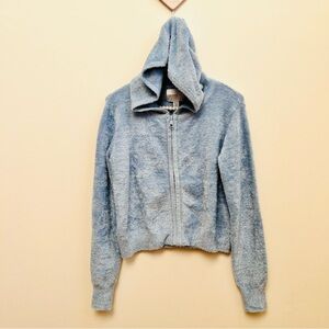Jason Wu Cozy Zip Up Hoodie Sweatshirt NWT